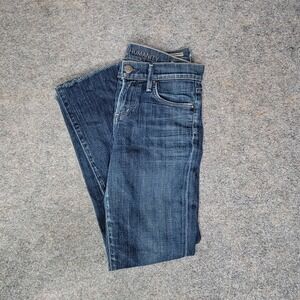 Citizens of Humanity Low Rise Straight Leg Jeans Dark Wash Denim‎ Size 26
